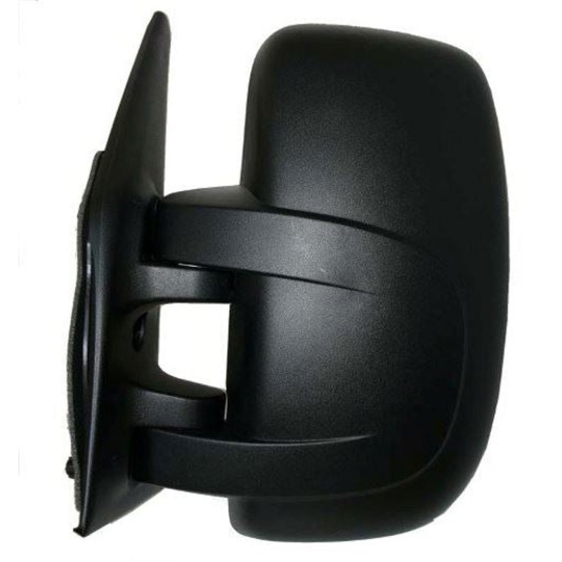 Vauxhall Movano Van 2003-2010 Door Mirror Electric Heated Manual Fold Short Arm – Black Cover Passenger Side L
