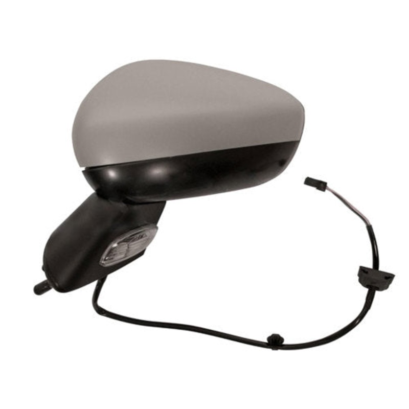 DS 3 Hatchback 2010-2016 Door Mirror Electric Heated Manual Fold Black Arm – Primed Cover Passenger Side L