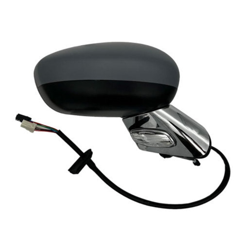 DS 3 Hatchback 2016-2019 Door Mirror Electric Heated Power Fold Chrome Arm – Primed Cover Driver Side R