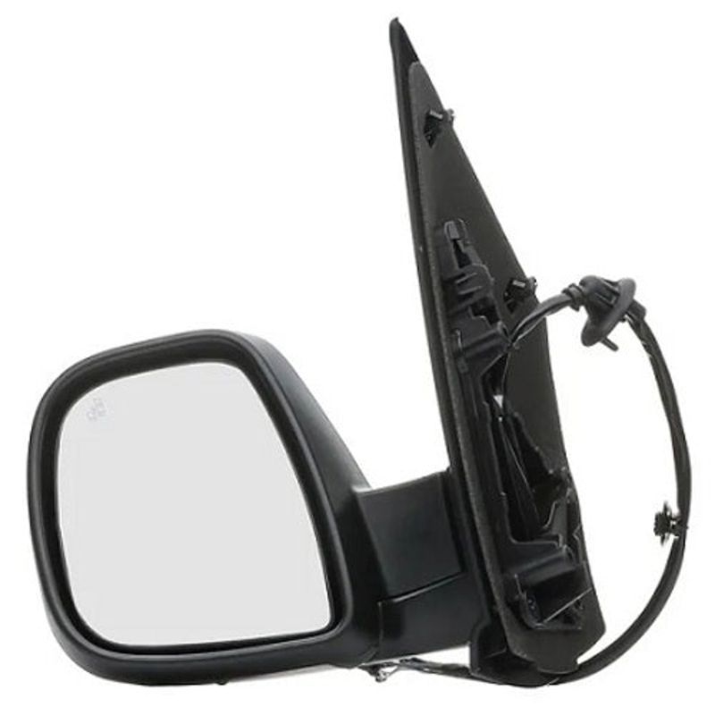 Vauxhall Vivaro Van 2019-2024 Door Mirror Electric Heated Power Fold With Blind Spot System No Camera Hole – Primed Cover Passenger Side L