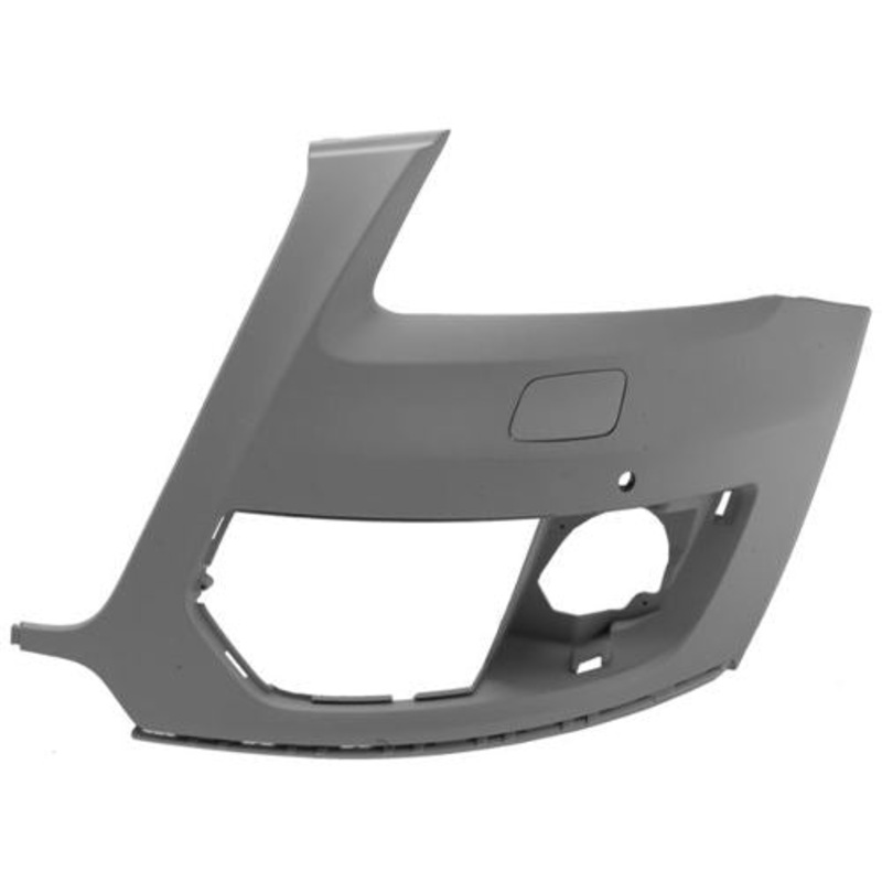 Audi Q5 Estate 2009-2012 Front Bumper Corner With Sensor Hole With Wash Jet Hole Primed – Passenger Side L