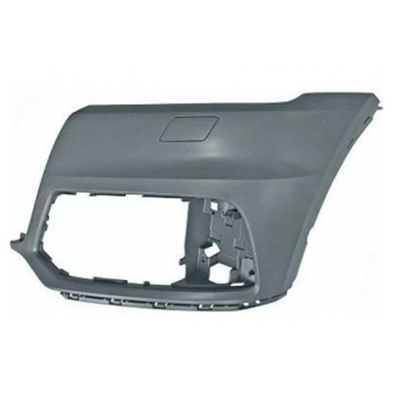 Audi Q5 Estate 2017-2020 Front Bumper Corner No Sensor Hole With Wash Jet Hole (S-Line & Black Edition Models) Primed – Passenger Side L