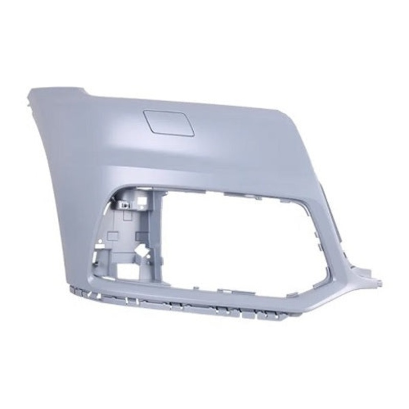 Audi Q5 Estate 2017-2020 Front Bumper Corner No Sensor Hole With Wash Jet Hole (SE & Sport Models) Primed – Driver Side R