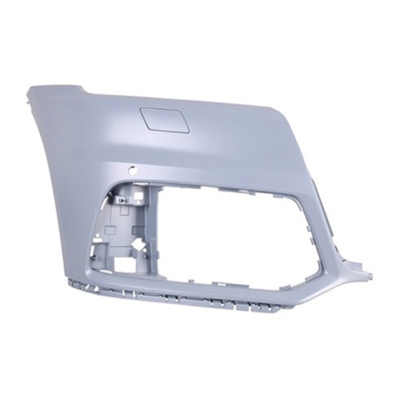 Audi Q5 Estate 2017-2020 Front Bumper Corner With Sensor Hole With Wash Jet Hole (SE & Sport Models) Primed – Driver Side R