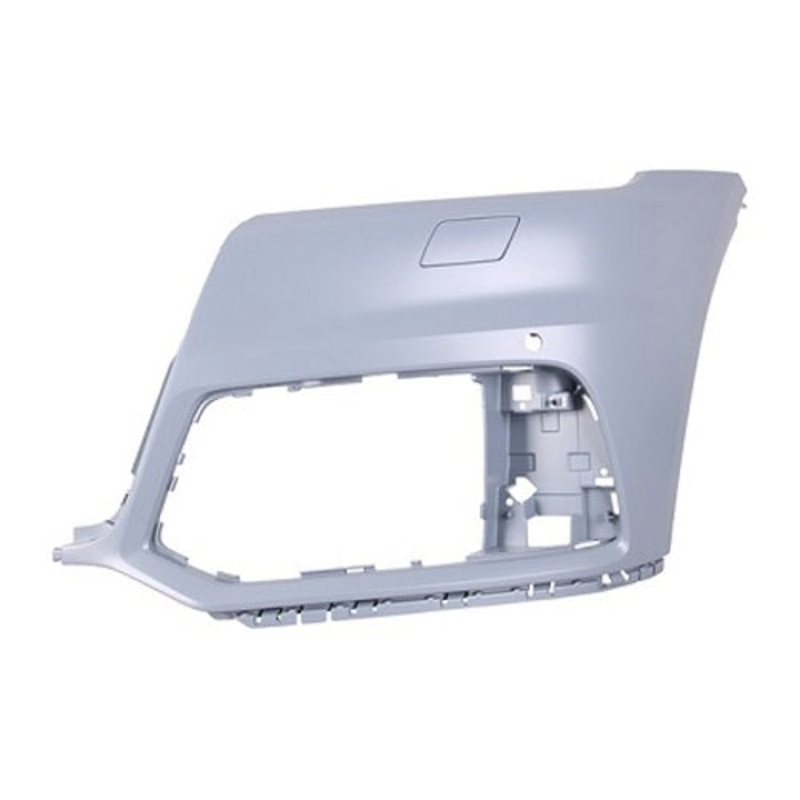Audi Q5 Estate 2017-2020 Front Bumper Corner With Sensor Hole With Wash Jet Hole (SE & Sport Models) Primed – Passenger Side L