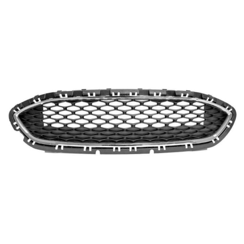 Ford Fiesta 3 Door Hatchback 2017-2022 Front Grille Honeycomb Type With Chrome Surround (Diesel Style Models)