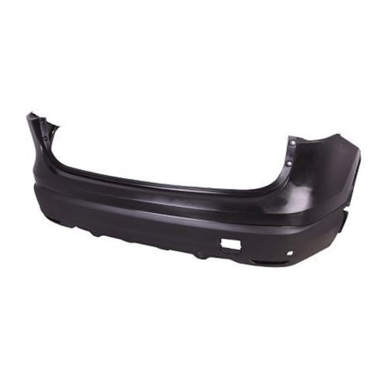 Nissan Qashqai Hatchback 2014-2017 Rear Bumper With Sensor Holes Needs Priming