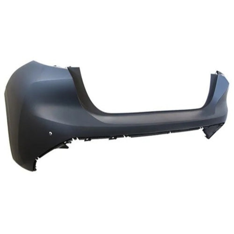 Peugeot 308 5 Door Hatchback 2022- Rear Bumper With 2 Sensor Holes Primed