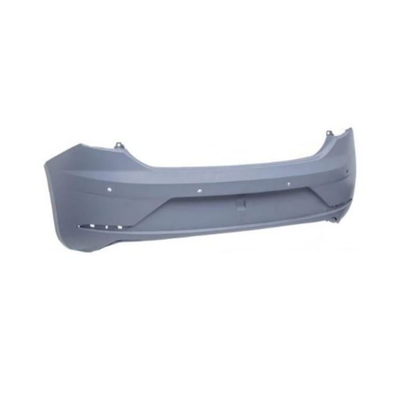 Seat Leon 5 Door Hatchback 2017-2020 Rear Bumper With Sensor Holes (Standard Models) Primed