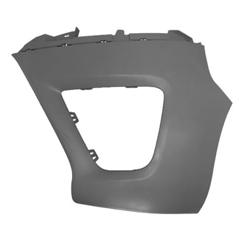 Toyota Proace Van 2016-2024 Front Bumper Corner No Blind Spot Assist Hole (Verso Models) Primed – Passenger Side L