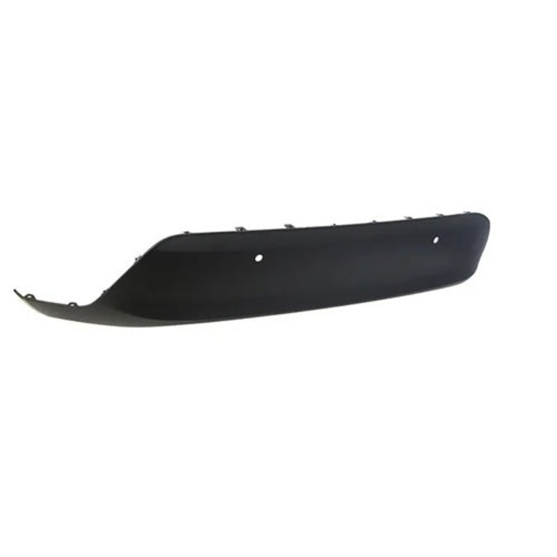 Toyota Yaris Cross 5 Door Hatchback 2021- Rear Bumper Lower Section With Sensor Holes Matt Black