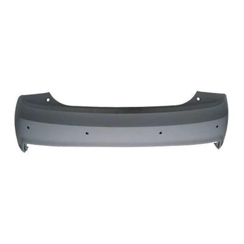 Audi A1 3 Door Hatchback 2015-2018 Rear Bumper With 4 Sensor Holes (SE & Sport Models Only) Primed