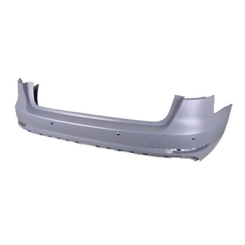 Audi A4 Estate 2019- Rear Bumper With Sensor Holes No Park Assist Holes (Sport Models Only) Primed