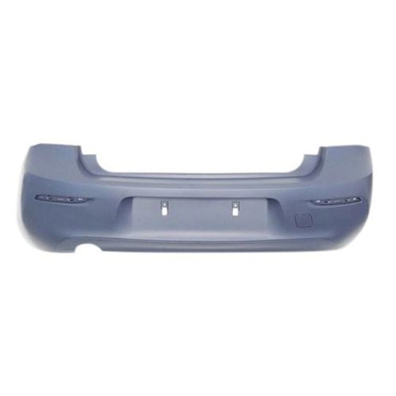 BMW 1 Series 3 Door Hatchback 2015-2019 Rear Bumper No Sensor Holes No Camera Hole (ED & SE Models Only) Primed