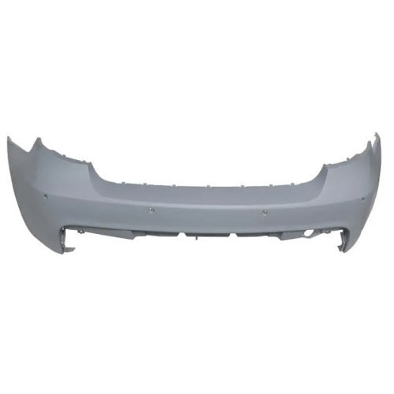 BMW 1 Series 5 Door Hatchback 2004-2007 Rear Bumper With Sensor Holes (Not M-Sport Models) Primed