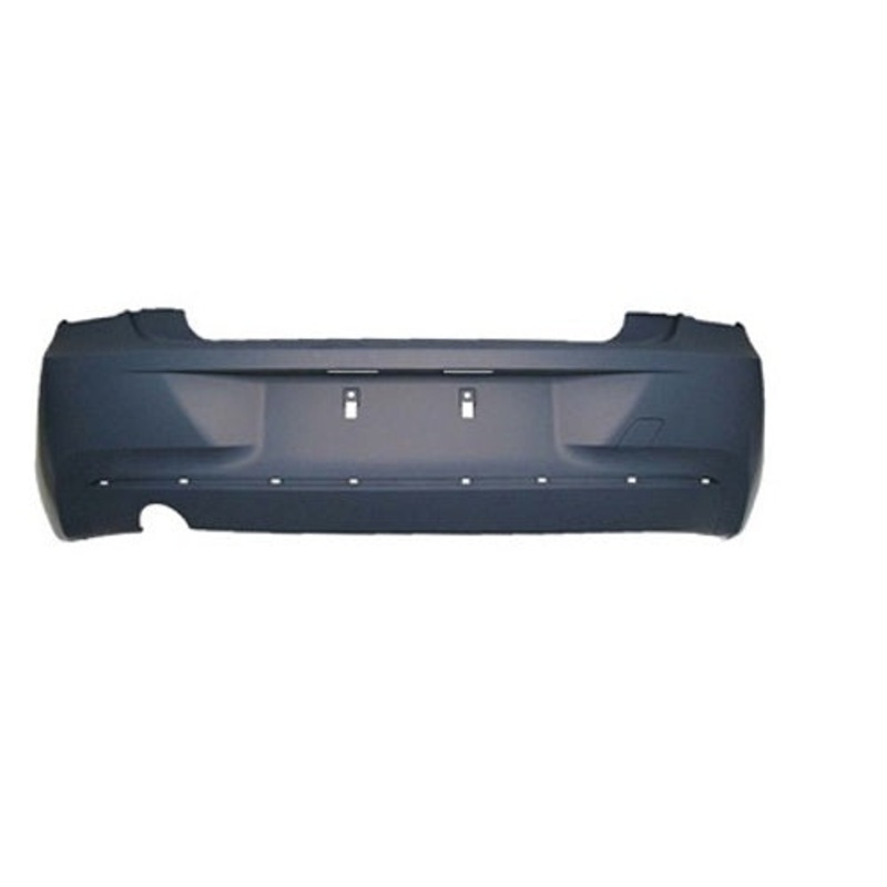 BMW 1 Series 5 Door Hatchback 2011-2015 Rear Bumper No Sensor Holes (With Template To Drill Sensors) M-Sport Models Only Primed