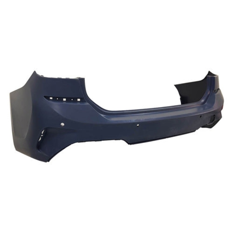 BMW 3 Series Estate 2019-2023 Rear Bumper With Sensor Holes With Park Assist Holes (M-Sport Models) Primed