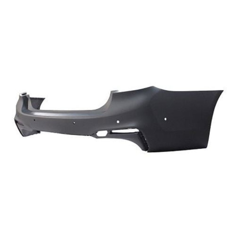 BMW 5 Series Saloon 2017-2020 Rear Bumper With Sensor Holes With Camera Hole (M-Sport Models Only) Primed