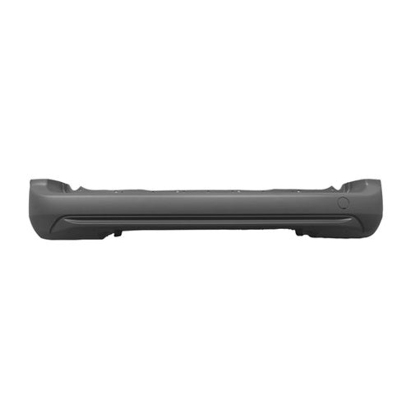 Fiat Doblo Van 2022- Rear Bumper No Sensor Holes No Trim Holes Primed