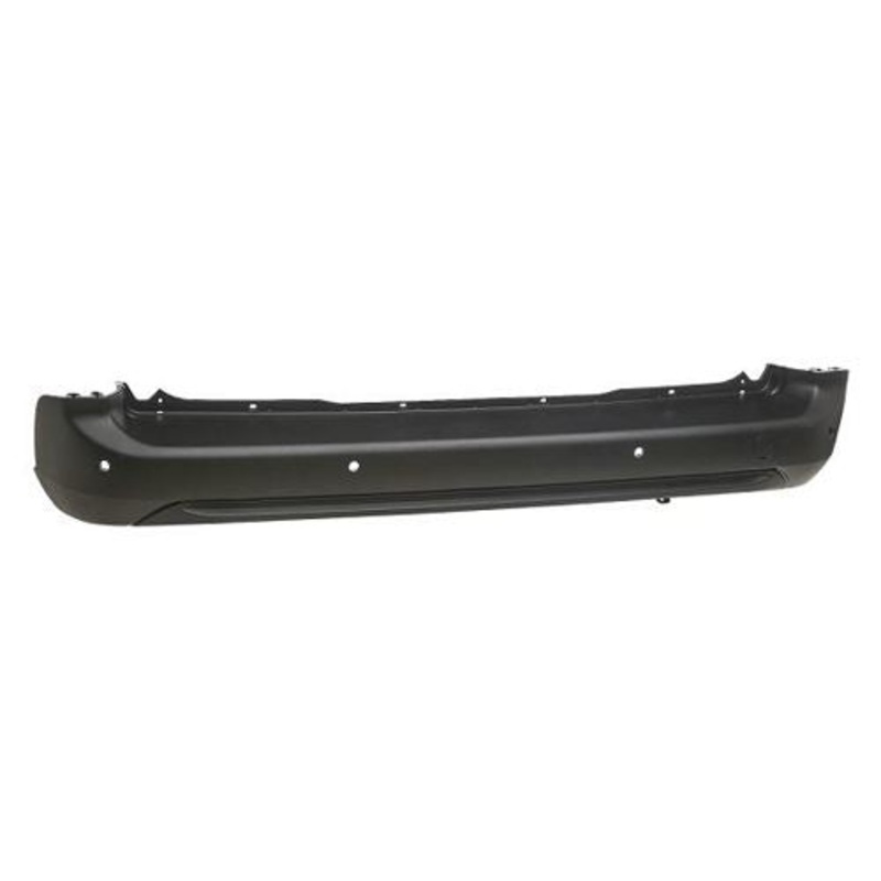 Fiat Doblo Van 2022- Rear Bumper With 4 Sensor Holes No Trim Holes Textured