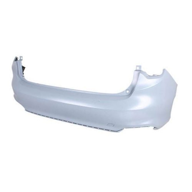 Fiat Tipo 5 Door Hatchback 2021- Rear Bumper No Sensor Holes With Template To Drill Holes (City Life Models) Primed