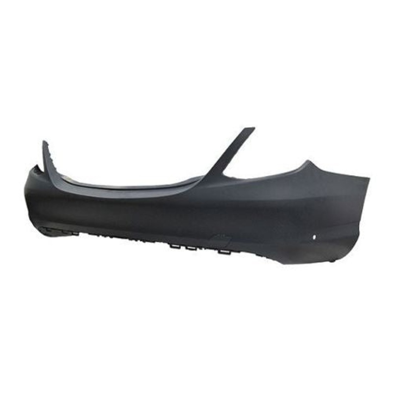 Mercedes C-Class Saloon 2018-2022 Rear Bumper With Sensor Holes No Trim Holes With Template To Drill Holes (SE & Sport Models) Primed
