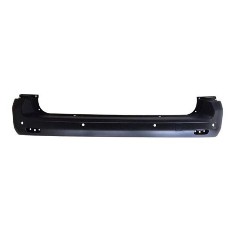 Vauxhall Vivaro Van 2024- Rear Bumper With Sensor Holes No Blind Spot Holes (Short Wheel Base Models) Textured