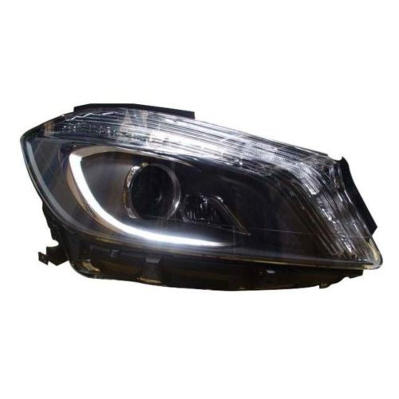 Mercedes A-Class 5 Door Hatchback 2012-2015 Headlamp Xenon With LED Daytime Running Lamp With Dynamic Bending Lamp Driver Side R