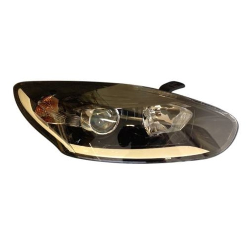 Renault Megane 5 Door Hatchback 2014-2016 Headlamp Halogen With Chrome Lower Trim With Black Upper Trim Driver Side R