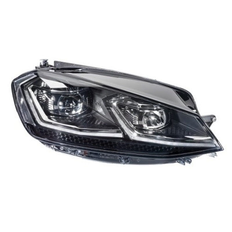 Volkswagen Golf Estate 2017-2020 Headlamp LED With Adaptive Lighting With Dynamic Bending Lamp (Not GTD or GTE or Gti or R Models) Driver Side R