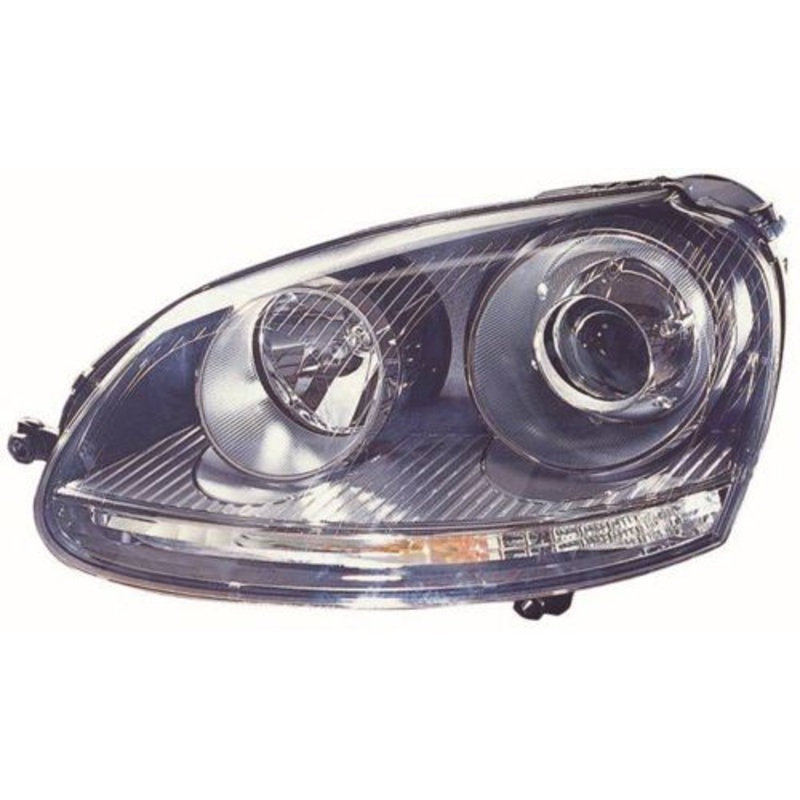 Volkswagen Jetta Saloon 2006-2010 Headlamp Xenon Passenger Side L