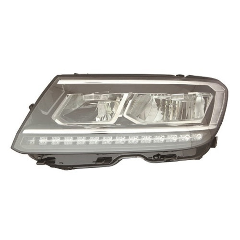 Volkswagen Tiguan Estate 2016-2020 Headlamp LED No Adaptive Lighting Passenger Side L