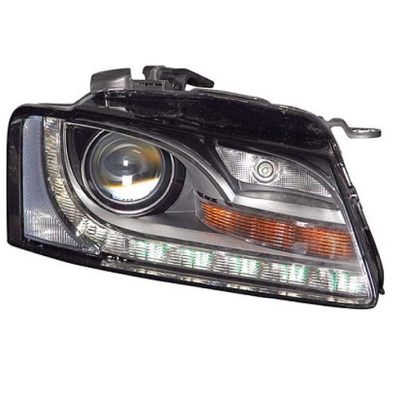 Audi A5 Cabriolet 2009-2012 Headlamp Bi-Xenon With LED Daytime Running Lamp Driver Side R