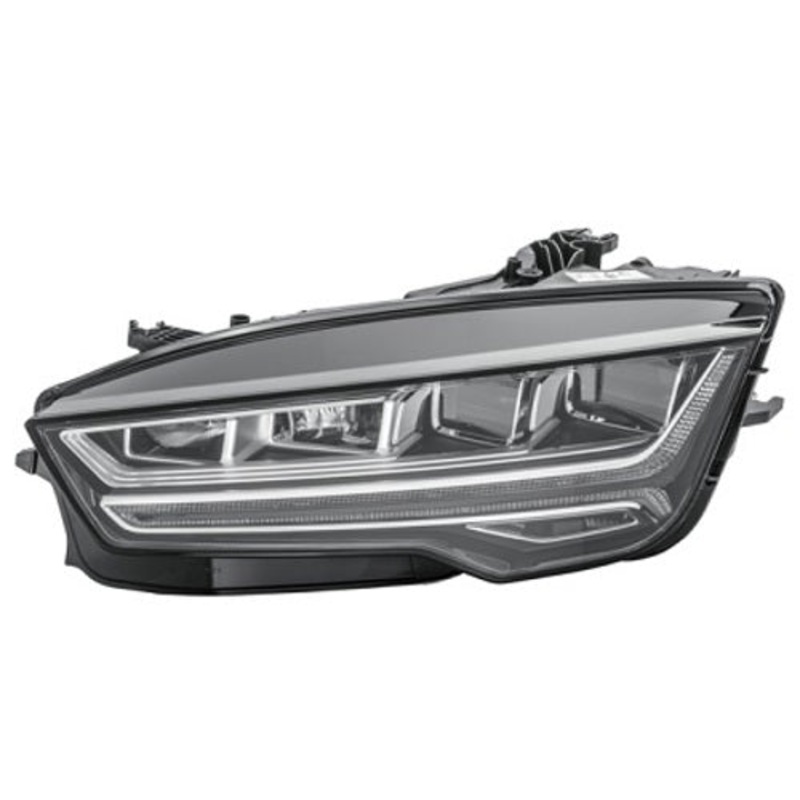 Audi A7 Hatchback 2014-2018 Headlamp LED With LED Matrix Daytime Running Lamp With Cornering Lamp Passenger Side L