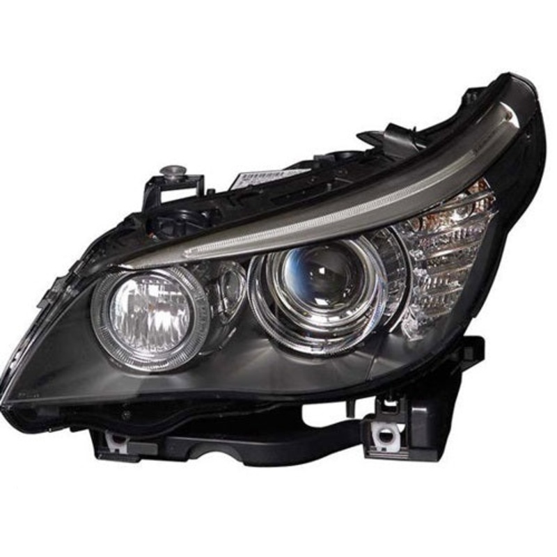 BMW 5 Series Estate 2007-2010 Headlamp Bi-Xenon With Cornering Lamp Passenger Side L
