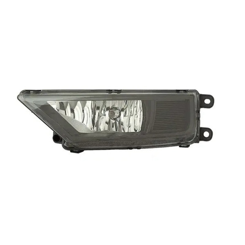 Volkswagen T-Roc Hatchback 2017-2022 Fog Lamp Halogen H8 Type With Static Cornering Lamp (Not Allspace Models) Black Passenger Side L