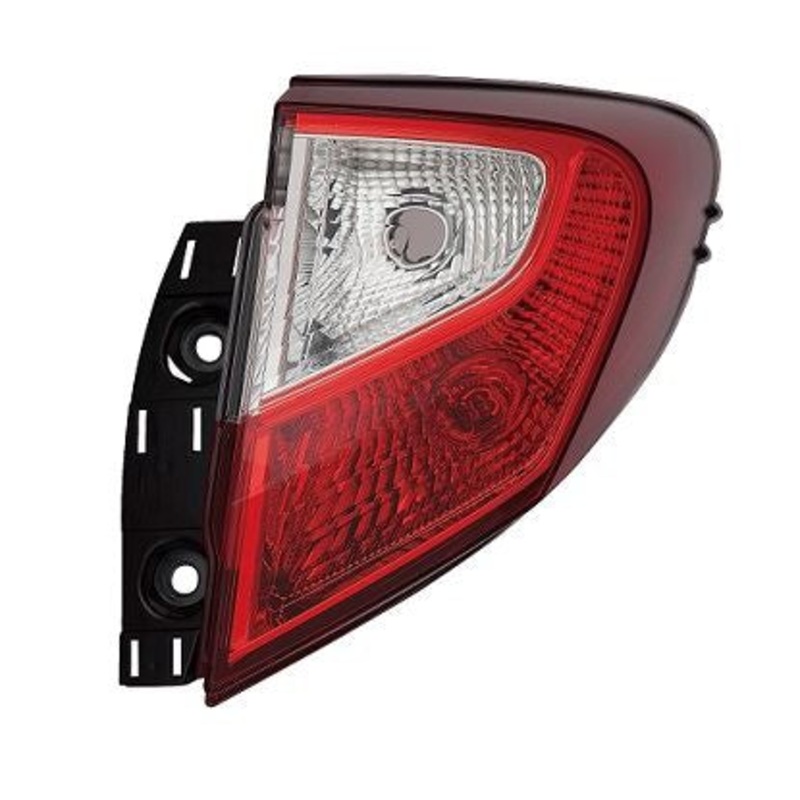 Toyota C-HR Hatchback 2016-2019 Rear Lamp Outer Section Part LED Type Red With Clear Indicator (Not Dynamic Models) Driver Side R