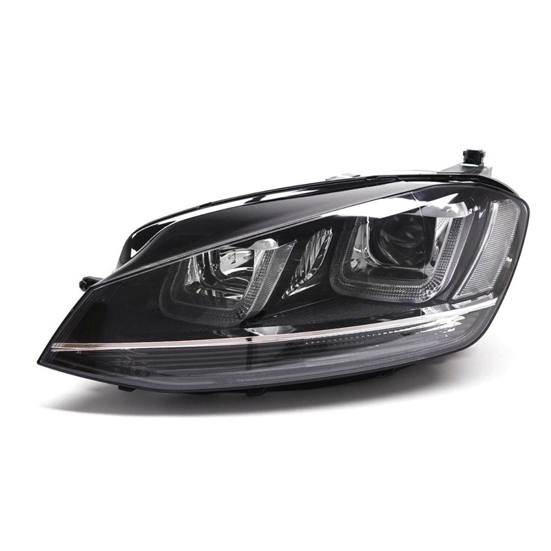 Volkswagen Golf 5 Door Hatchback 2013-2017 Headlamp Bi-Xenon With Dynamic Cornering Type (Not GTi Models) Passenger Side L