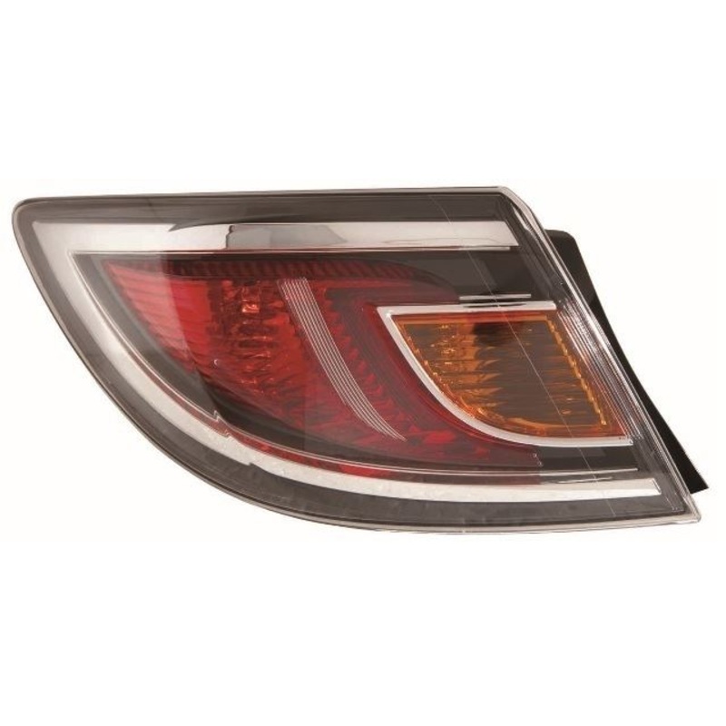 Mazda 6 Hatchback 2010-2012 Rear Lamp Outer Section Red Passenger Side L