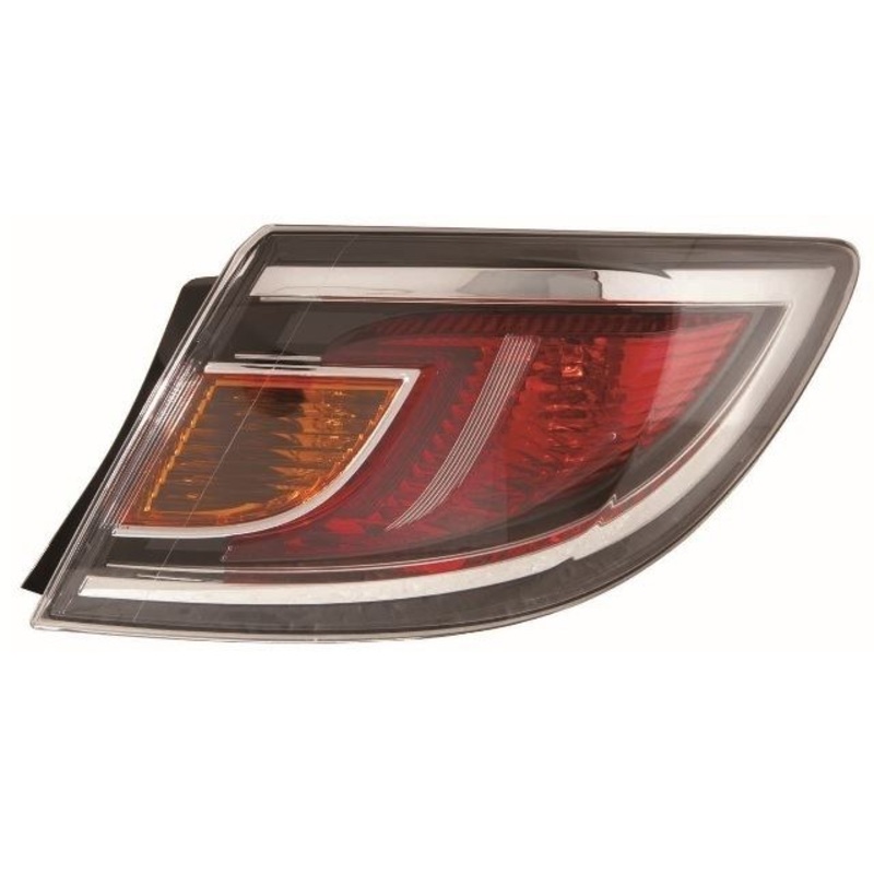 Mazda 6 Saloon 2010-2012 Rear Lamp Outer Section Red Driver Side R