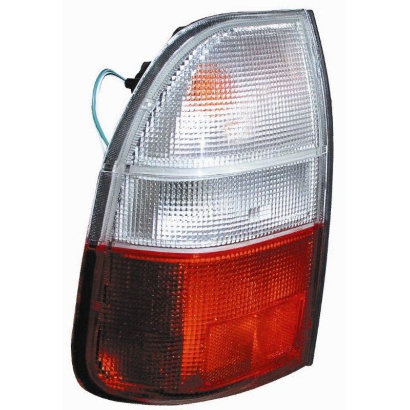 Mitsubishi L200 Pickup 2000-2006 Rear Lamp Red & Clear Passenger Side L