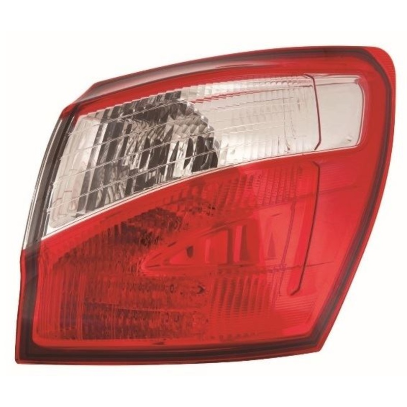 Nissan Qashqai Hatchback 2010-2013 Rear Lamp Outer Section (Part LED Type) Driver Side R
