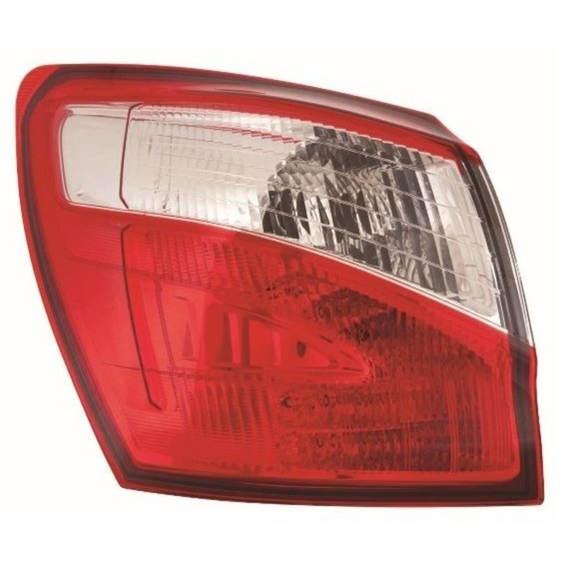 Nissan Qashqai Hatchback 2010-2013 Rear Lamp Outer Section (Part LED Type) Passenger Side L