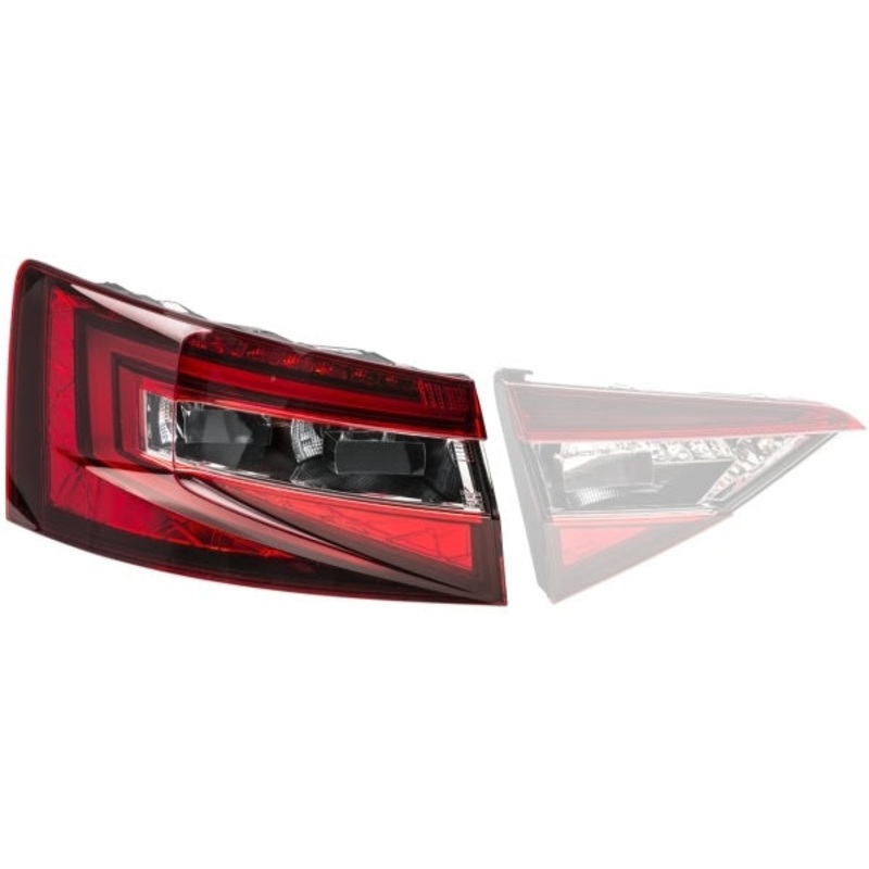 Skoda Superb Hatchback 2015-2019 Rear Lamp (LED Type) Passenger Side L
