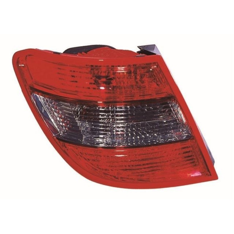 Mercedes C-Class Estate 2007-2011 Rear Lamp (Not LED Type) Red & Smoked Passenger Side L