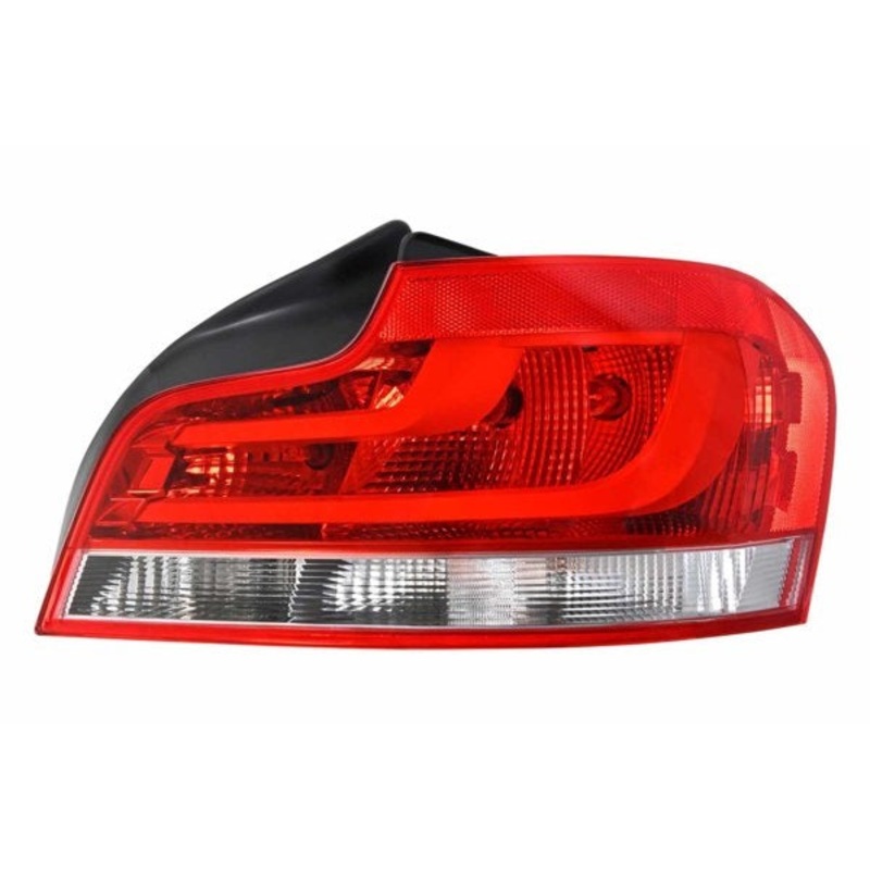 BMW 1 Series Cabriolet 2011-2013 Rear Lamp Not LED Type (Fits ES & Exclusive & SE & Sport Models) Red & White Driver Side R