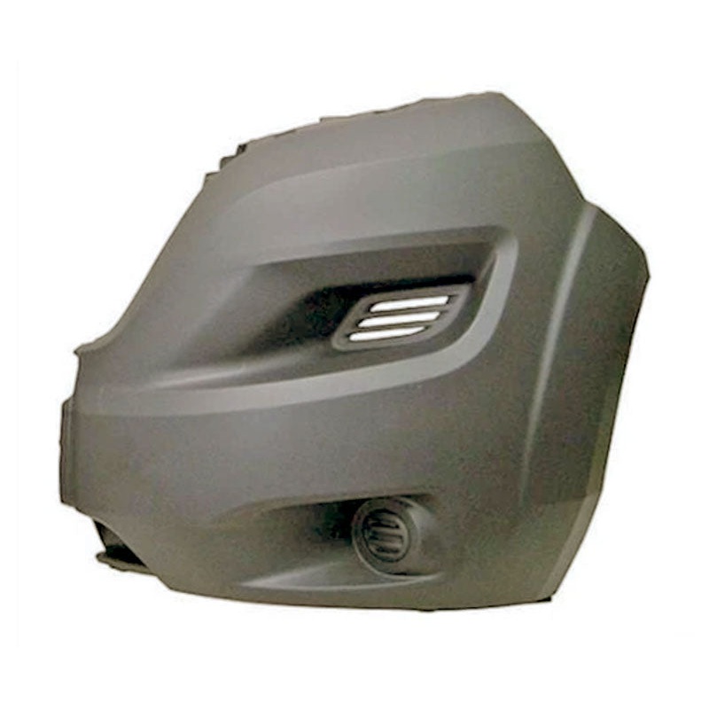 Fiat Ducato Van 2017-2024 Front Bumper Corner No Lamp Holes (No Wheel Arch Extension) Primed Passenger Side L