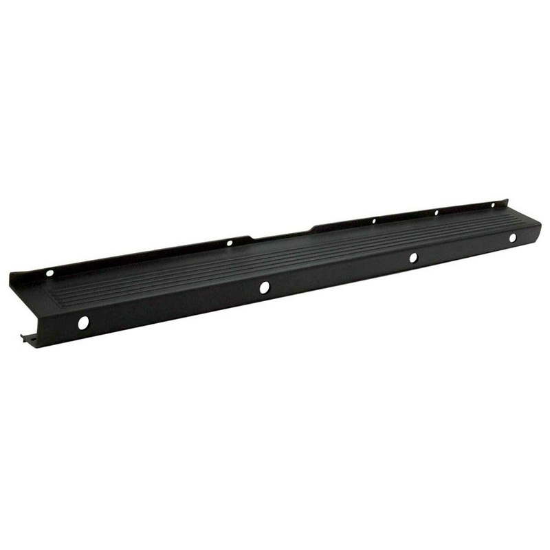 Fiat Ducato Van 2017-2024 Rear Bumper Centre Section With Sensor Holes No Tow Bar Models – Black Textured