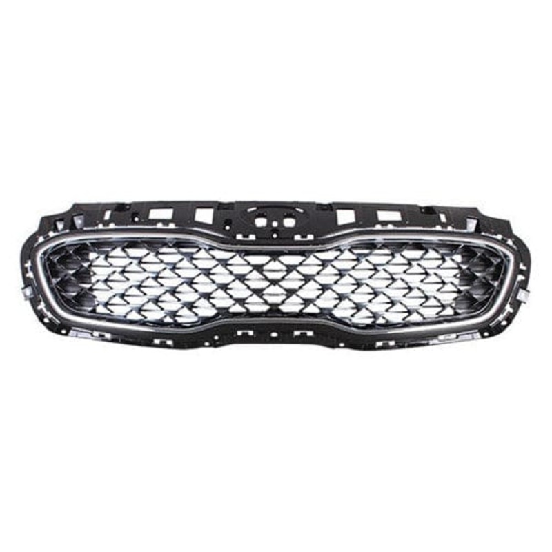 Kia Sportage Hatchback 2018-2022 Front Grille Grey and Chrome