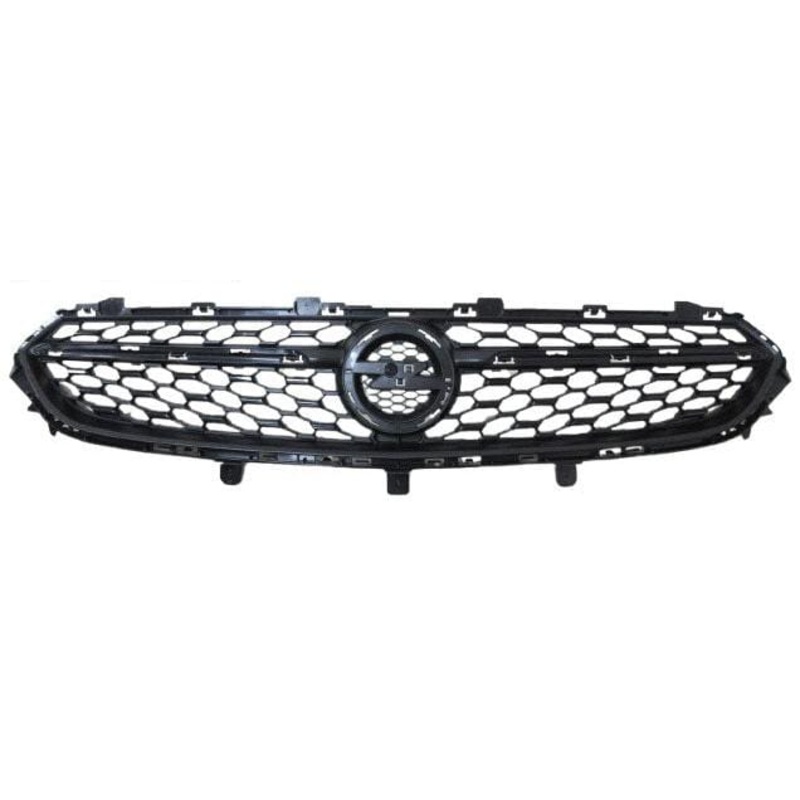 Vauxhall Corsa 5 Door Hatchback 2020-2023 Front Grille Black With Chrome Mesh